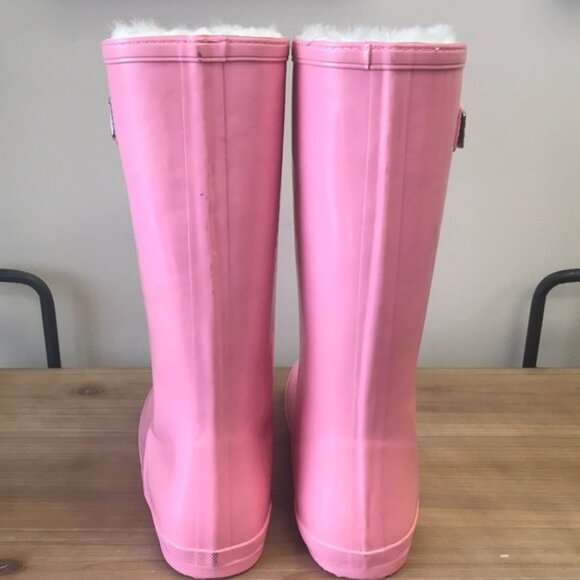 MoovBoot SuperGloss Tall Rubber/Sheepskin Boot - Picture 5 of 6